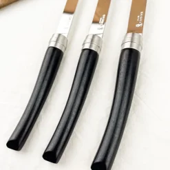 4 couteaux de table Opinel Chic manche ébène