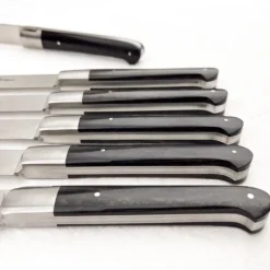 6 couteaux de table Sauveterre ébène