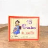 15 craies de qualité