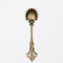 Cuillère à sel dorée