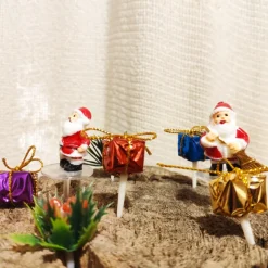Décor Bûche de Noël
