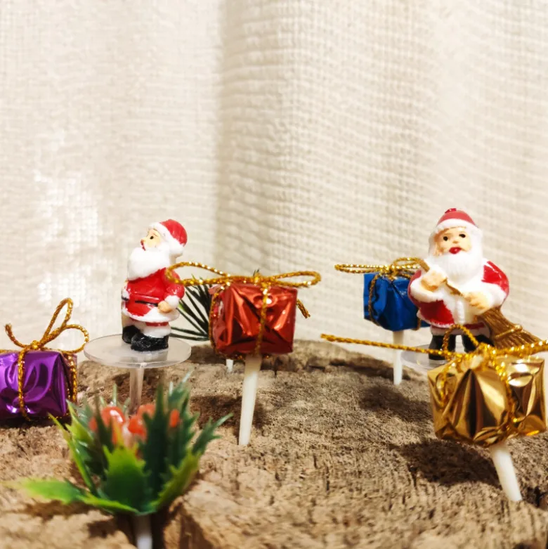 Décor Bûche de Noël