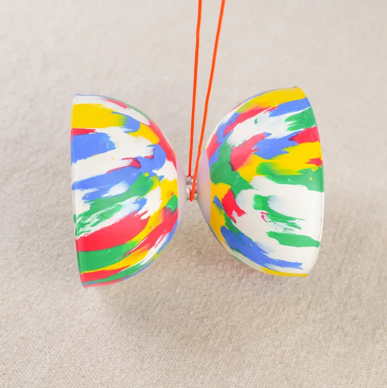Diabolo multicolore