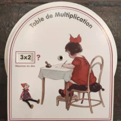 Disque table de multiplication