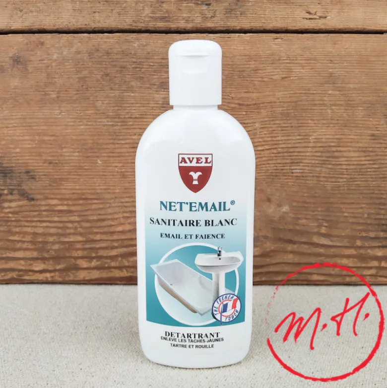 Détartrant Net'email sanitaire blanc Avel - 250ml