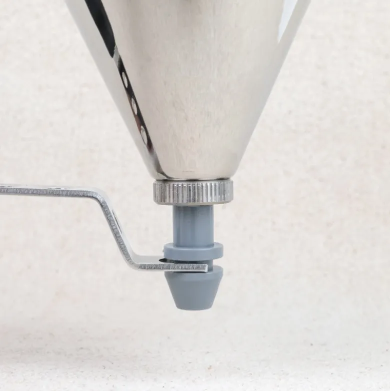 Entonnoir à piston avec pied De Buyer
