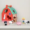 Ferme des formes en bois