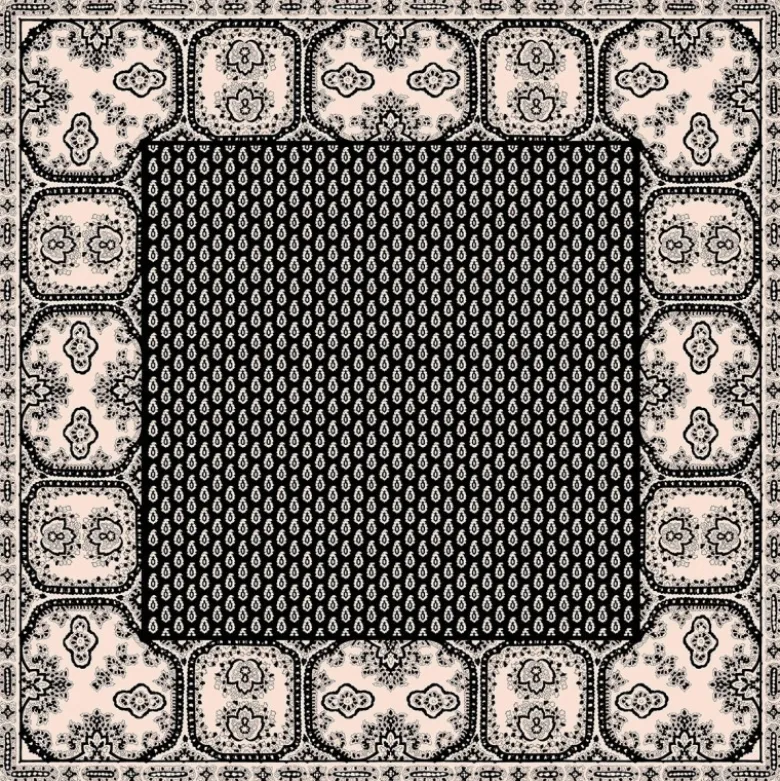 Foulard gavroche en soie 45 x 45 cm Souleiado