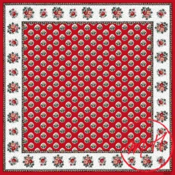 Foulard provençal rouge Souleiado