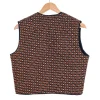 Gilet boutis treille noir
