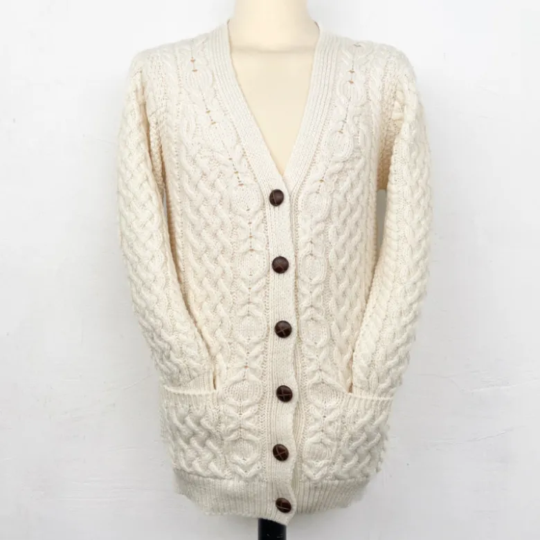 Gilet irlandais crème