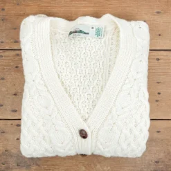 Gilet irlandais crème