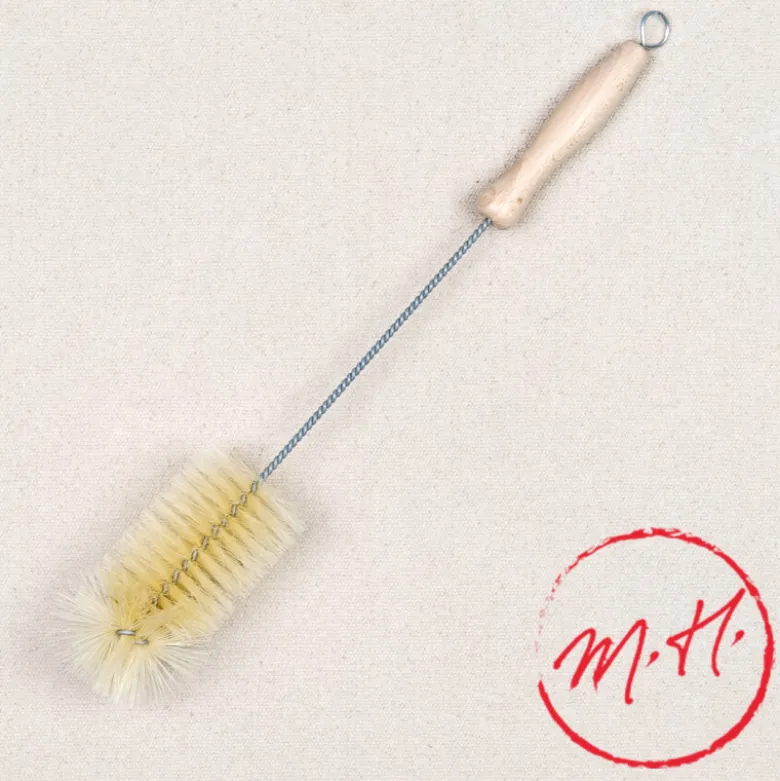 Goupillon à bouteille fibres naturelles