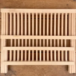 Égouttoir pliant en bois