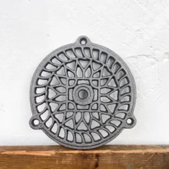 Grille d'aération ronde à pates