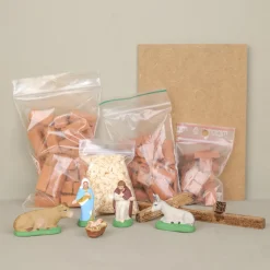 Je construis ma crèche