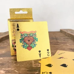Jeu de cartes doré Marseille