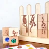 Jeu éducatif animaux et strass