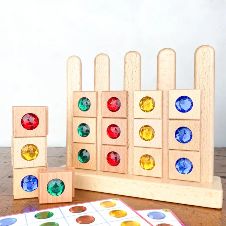 Jeu éducatif animaux et strass