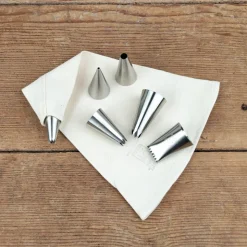 Kit 6 douilles inox et poche coutil