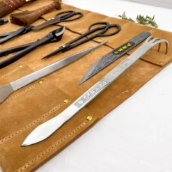 Kit pour Bonsaï - 10 outils et sacoche cuir