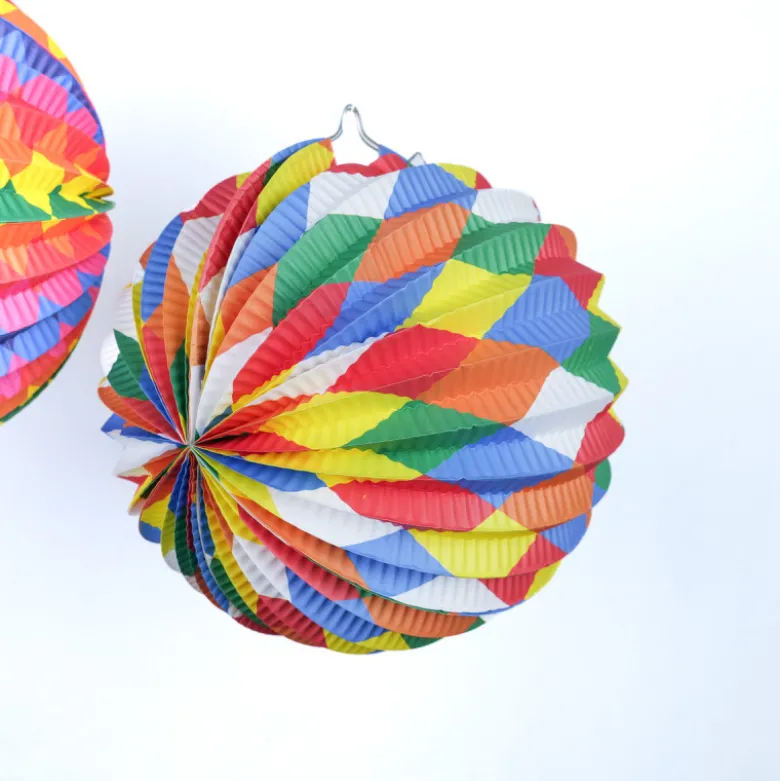 Lampion multicolore
