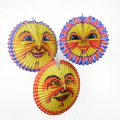 Lampion soleil et lune Ø42 cm