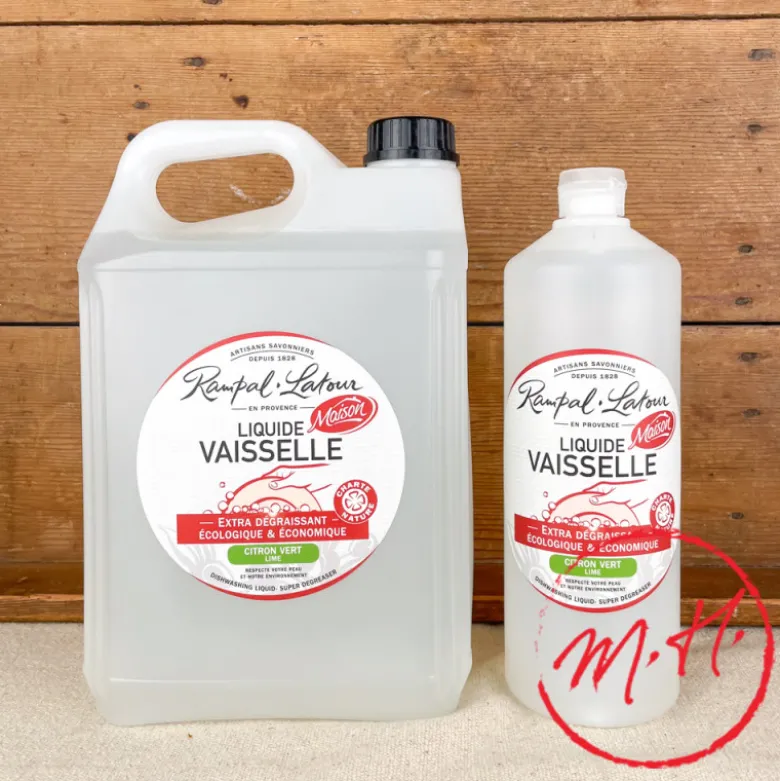 Liquide vaisselle parfum citron vert