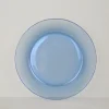 Lot de 6 assiettes creuses Lys Duralex -Marine