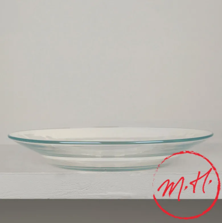 Lot de 6 assiettes creuses Lys Duralex -transparent