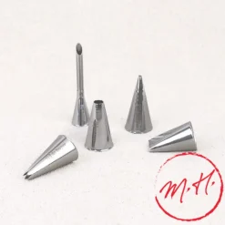 Lot de 5 douilles inox assorties De Buyer