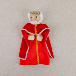 Lot de 12 marionnettes en tissu