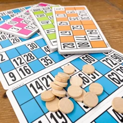 Loto de luxe avec boulier en métal