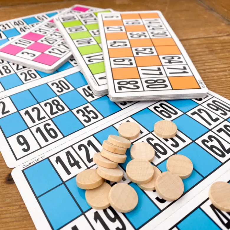 Loto de luxe avec boulier en métal