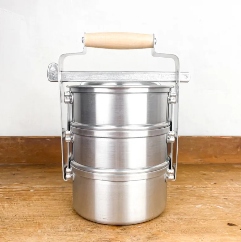 Lunch box en aluminium