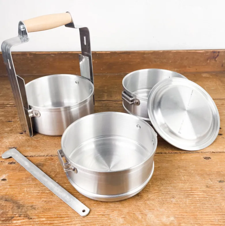 Lunch box en aluminium