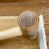 Marteau en cuir brut à noyau en plomb