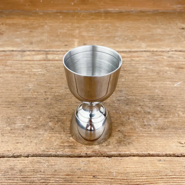Mesure à alcool 1 et 6 cL inox