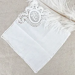 Mouchoir en dentelle Empereur