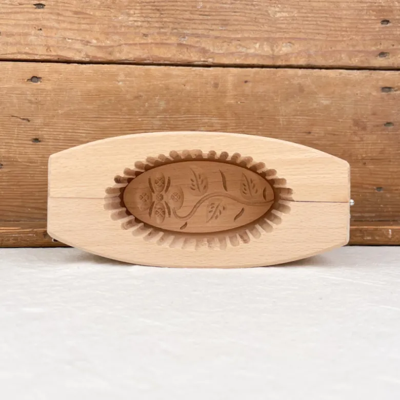 Moule à beurre ovale fleur 250g