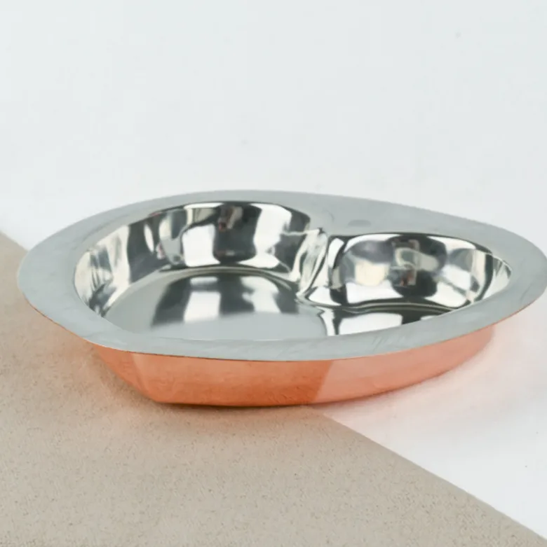 Moule à gâteau coeur en cuivre