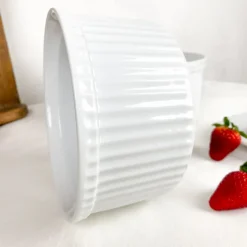 Moule à soufflé en porcelaine