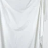 Nappe en coton blanche brodée