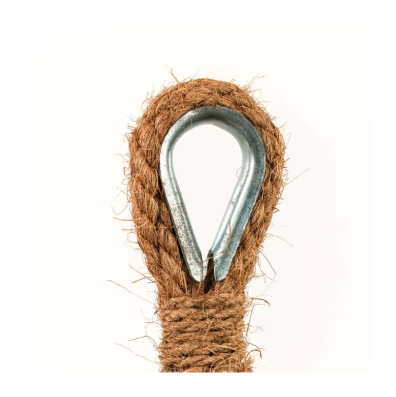 Ombrière fibre coco triangulaire