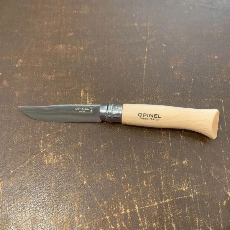 Opinel inox hêtre naturel