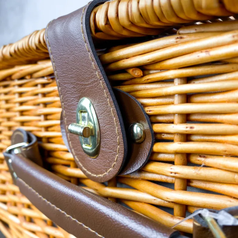 Panier à pique-nique en osier 4 personnes