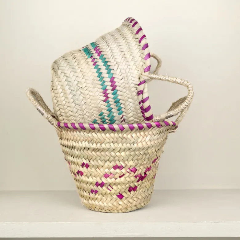 Panier pour enfant en palmier