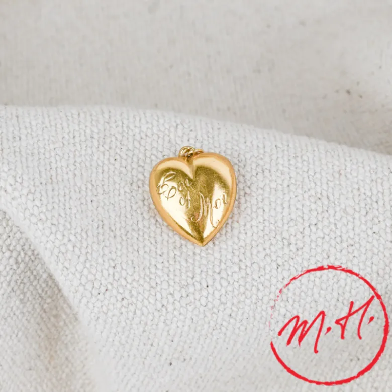 Pendentif cœur "Toi et moi"