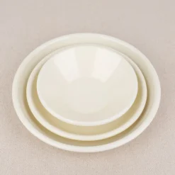 Petite assiette creuse en émail Ø 17cm