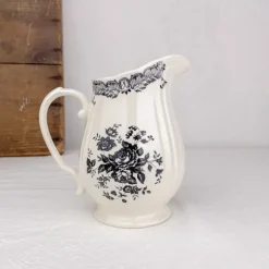 Pichet décor floral